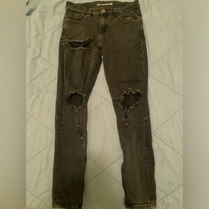 Black reguar tight pants